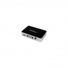 StarTech.com Capturadora de V?deo USB 3.0 a HDMI, DVI, VGA y V?deo por Componentes - Grabador de V?deo HD 1080p 60fps negro