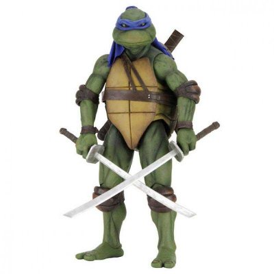 Leonardo figura 42 cm teenage mutant ninja turtles movie 1990 1 - 4 scale (re - run)