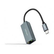 Adaptador Nanocable Usb-c A Rj45 15cm Gris