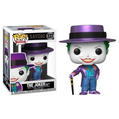 Funko pop dc batman 1989 joker con sombrero metalico exclusivo 49577