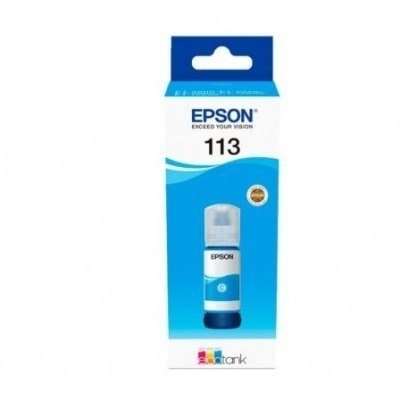 Epson 113 Cyan Botella de Tinta Pigmentada Original - C13T06B240
