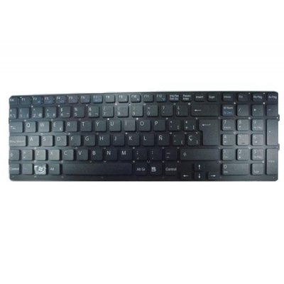 Teclado compatible para portátil SONY vpc-eb series negro sin marco