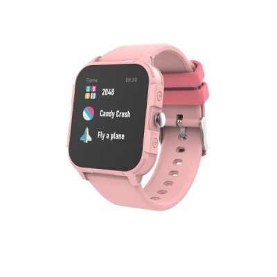 DCU Tecnologic Smartwatch Junior Pantalla 1.44 Bluetooth 5.0 - 5 Modos de Deporte - Autonomia hasta 7 Dias - Resistencia IP68 - Color Rosa