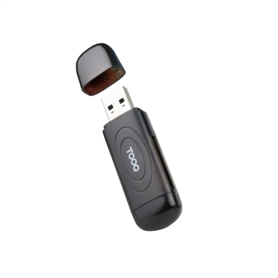 Lector tarjetas USB3.0 SD/TF Tooq TQR-3002B
