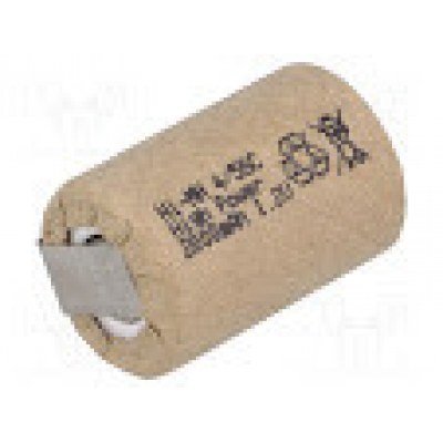 Bateria NiMh 1,2Vdc 2000mA RC4/5SC Terminales Soldar