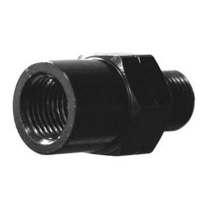 Adaptador hembra M10x1 negro 3/60100FA/BK