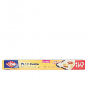 PAPEL HORNO antiadherente e impermeable 10 metros