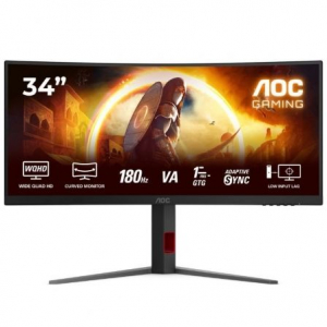 Monitor Gaming Ultraparonámico Curvo AOC CU34G4 34