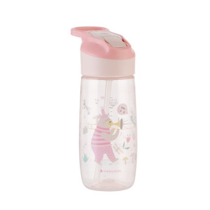 Vaso PP con boquilla 450ml Music Fest Rosa