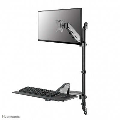 WL90-325BL1 Soporte de pared para puesto de trabajo de pie/sentado 17-32 - resorte de gas