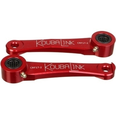 Kit de bajada KOUBALINK (31.8 - 38.1 mm) rojo - Honda CRF17-2