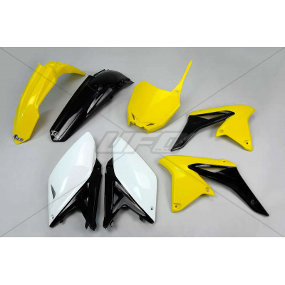 UFO Plastic Kit OEM Color Yellow/Black/White Suzuki RM-Z250 SUKIT415@999