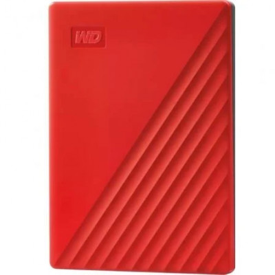 Disco Externo Western Digital My Passport 2TB/ 2.5/ USB 3.2/ Rojo
