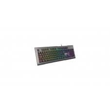 GENESIS Rhod 500 RGB teclado Juego USB QWERTY Español Negro, Gris