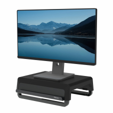 Fellowes Breyta Monitor St?nder tragbar mit Handgriff schwarz Negro, Gris Escritorio