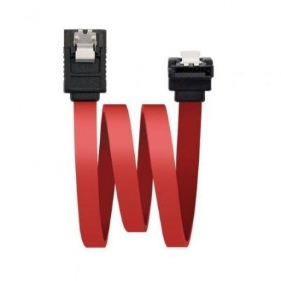 Cable SATA Nanocable 10.18.0301/ SATA Hembra - SATA Hembra/ 0.5m/ Rojo