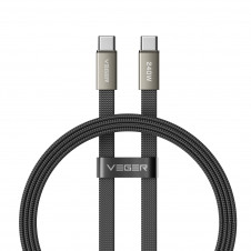 VEGER CC2-MTB cable USB USB 2.0 1 m USB C 0,48 Gbit/s 240 W Negro