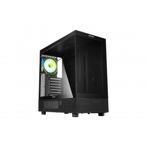 Abysm Danube Sava H400 Black Caja Torre ATX, ITX, Micro ATX - Lateral y Frontal Cristal Templado