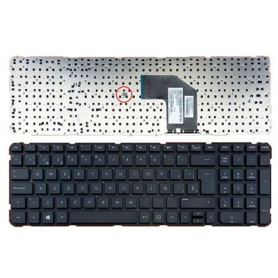 Teclado compatible para portátil HP g6-2000 negro ( sin marco )