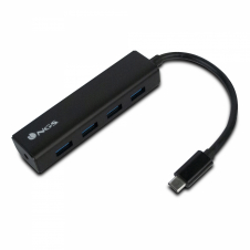 NGS HUB USB 2.0 Type-C 480 Mbit/s Negro