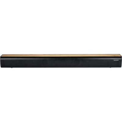 Thomson SB402BT Barra de Sonido 200W - Bluetooth 5.0 - Entrada de Audio de TV, Optica, AUX-IN de 3,5mm y Lector USB - Color Madera/Negro