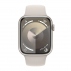 Apple Watch Series 9/ Gps/ 45Mm/ Caja De Aluminio Blanco Estrella/ Correa Deportiva Blanco Estrella S/M