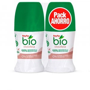 BIO NATURAL 0% INVISIBLE DEO ROLL-ON LOTE 2 x 50 ml