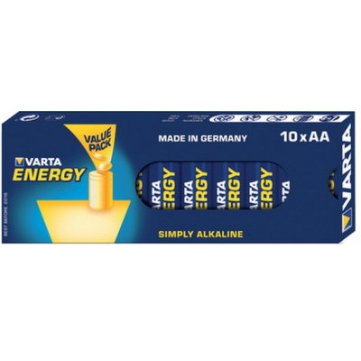 10x AA 4106 Batería de un solo uso Alcalino