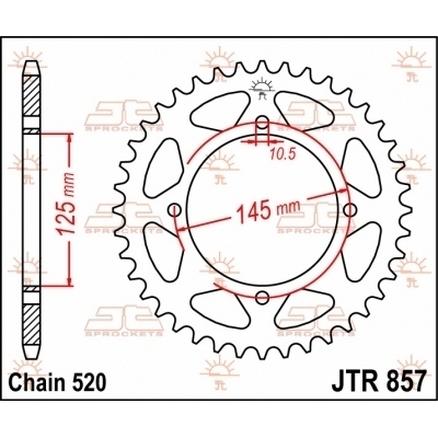 Corona JT SPROCKETS JTR857.47