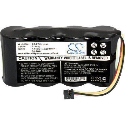 Bateria NI-MH 4,8V 3000mAh para FLUKE BP120 Scopemeter