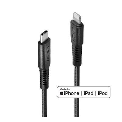 CABLE REFORZADO USB-C A LIGHTNING