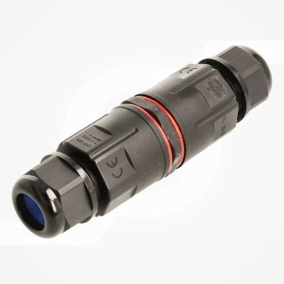Conector empalmador eléctrico estanco IP68 5 vías
