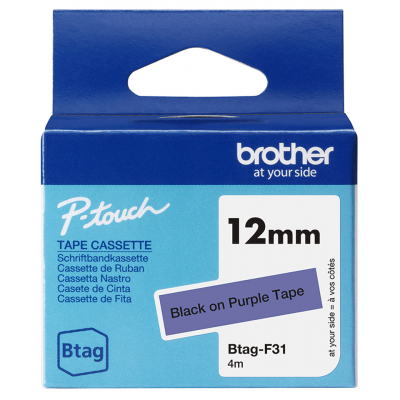 CINTA BTAG F31 NEGRO/MORADO12MM4M