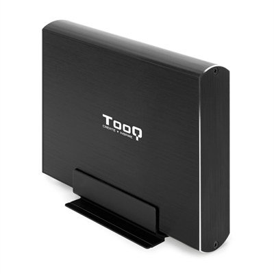 Caja externa tooq tqe - 3531b 3.5pulgadas sata usb 3.0 negro