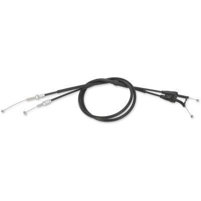 Cable de acelerador en vinilo negro MOOSE RACING 45-1179