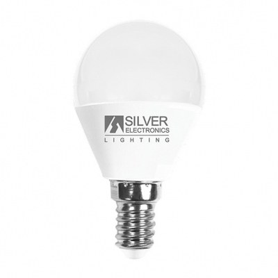 Bombilla LED ESFERICA E14 5W Luz Calida 3000K