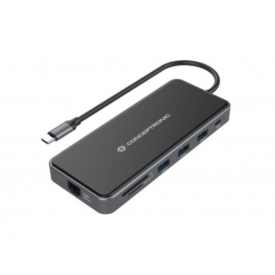Conceptronic Docking 12 en 1 USB 3.2 Gen 100W PD Multipuerto