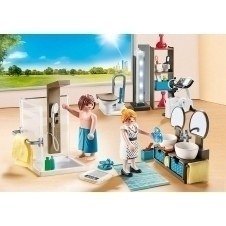 Playmobil ciudad casa moderna baño