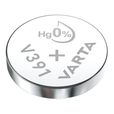 Micro pila de boton silver sr55 - v391 42 mah (blister 1 unid.) ø11,6x5,4mm