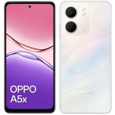 Smartphone Oppo A5x 4GB/ 128GB/ 6.67/ Blanco