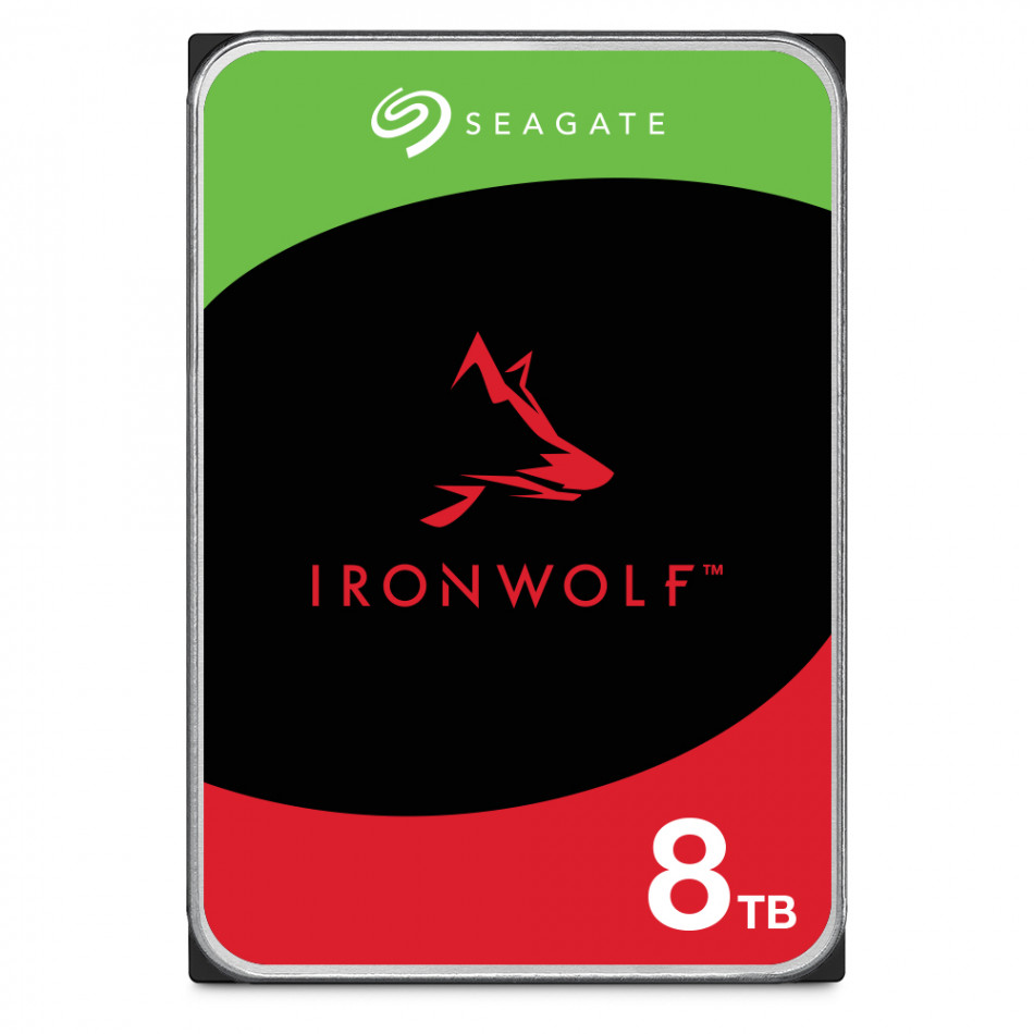 Seagate HD Int. Seagate 8 Tb 3,5 IronWolf ST8000VN004