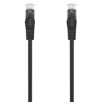 Cable de Red RJ45 AWG24 UTP Aisens A145-0586 Cat.6A/ LSZH/ 50cm/ Negro