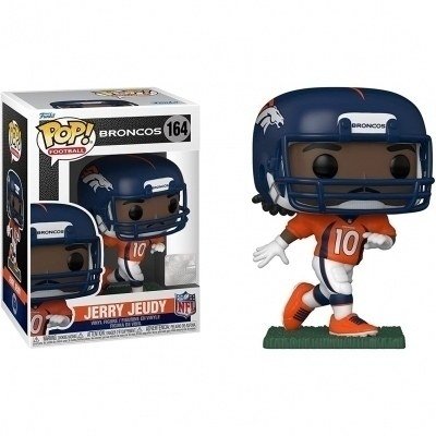 Funko pop deportes nfl denver broncos jerry jeudy camiseta local 57404