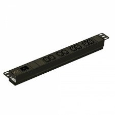 Apc unidad de distribución de energia PDU 8 salidas AC 1U negro
