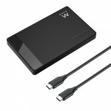 Ewent EW7073 caja para disco duro externo Carcasa de disco duro/SSD Negro 2.5