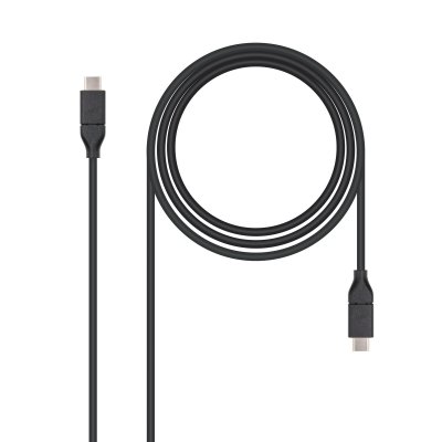 USB 3.1, 1m cable USB USB 3.2 Gen 2 (3.1 Gen 2) USB C Negro