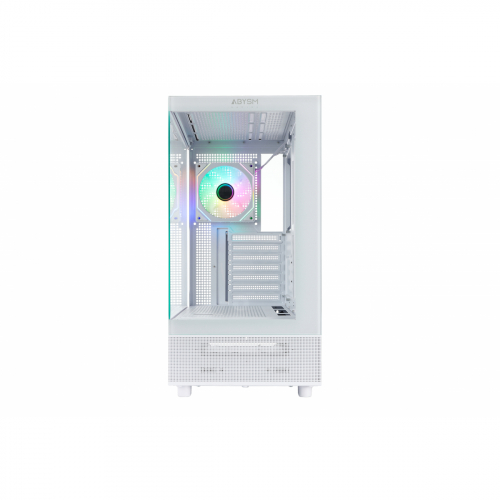 Abysm Danube Sava H400 White Caja Torre ATX, ITX, Micro ATX - Lateral y Frontal Cristal Templado