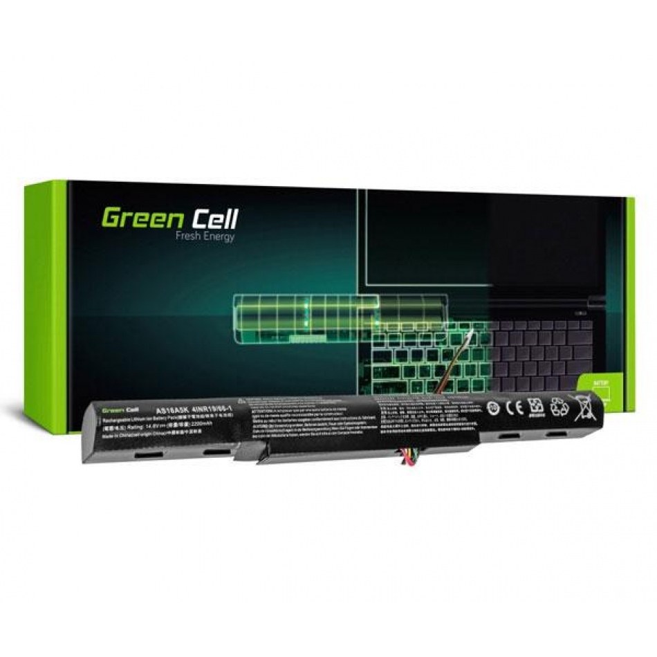 Batería para portátil Acer Aspire E5-575 / E5-553 / E15 / E17 / 14.8V / 2200 MAH / AC51