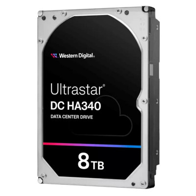 Disco duro interno hdd wd western digital ultrastar dc ha340 8tb 3.5 pulgadas sata 6gb - s 7200rpm 512mb