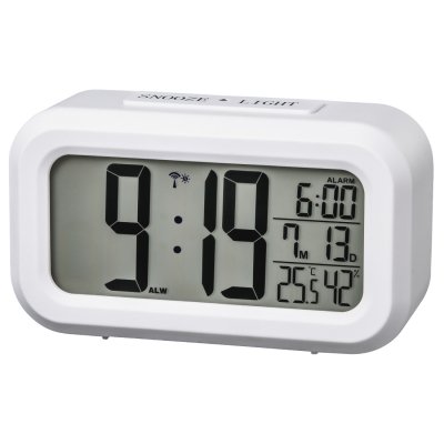 RC 660 Reloj despertador digital Blanco